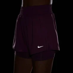 One Dri-Fit High-Waisted 3" 2-in-1 Damen Shorts
