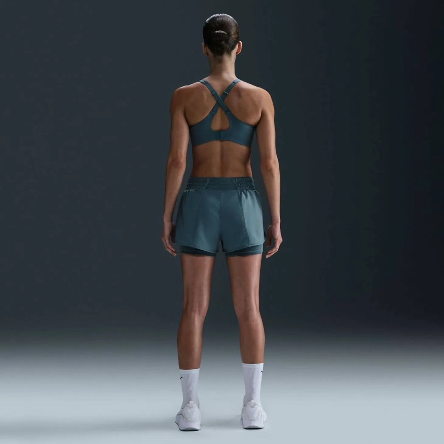 One Dri-Fit Mid-Rise 3" 2-in-1 Damen Shorts