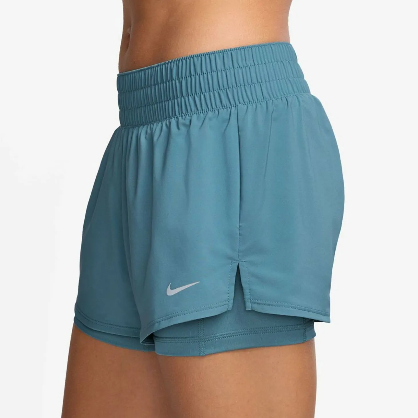 One Dri-Fit Mid-Rise 3" 2-in-1 Damen Shorts