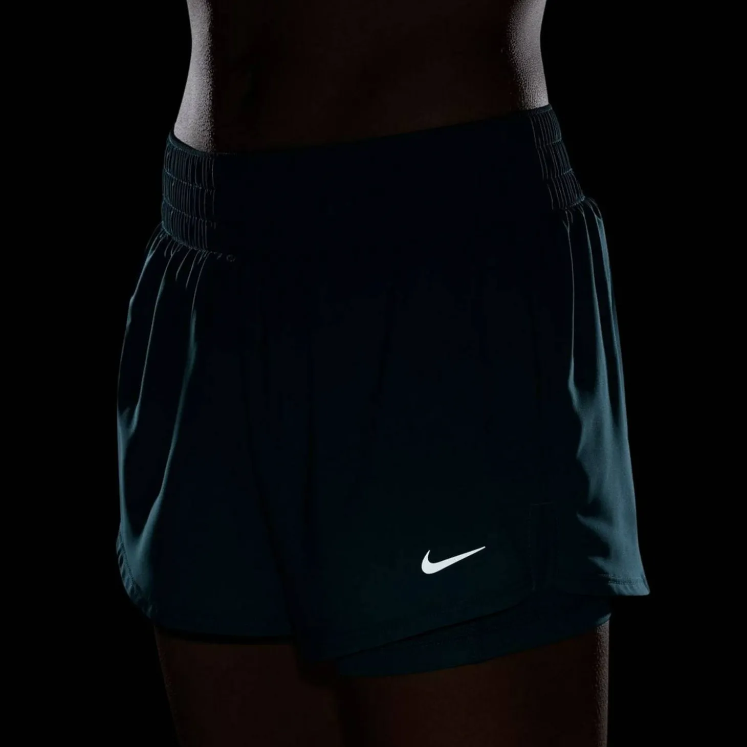 One Dri-Fit Mid-Rise 3" 2-in-1 Damen Shorts