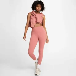 One High-Waisted Full-Length Damen Tights