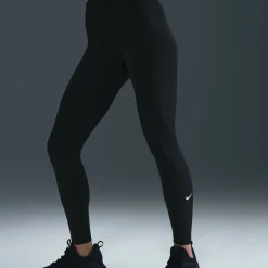 One High-Waisted Full-Length Damen Tights