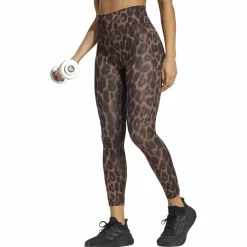 Optime Essentials Workout Leopard 7/8 Damen Tights