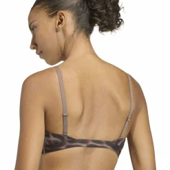 Optime Essentials Workout Leopard Light Support Damen Sport-BH