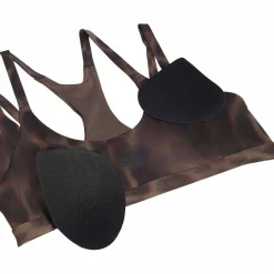 Optime Leopard Strappy Light Support Damen Sport-BH
