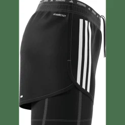 Own the Run 3-Streifen 2-in-1 Damen Shorts
