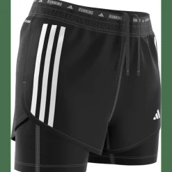 Own the Run 3-Streifen 2-in-1 Damen Shorts