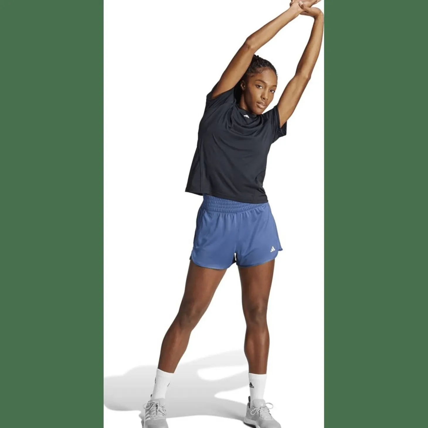 Pacer Essentials Knit High-Rise Shorts 5inch Damen Shorts