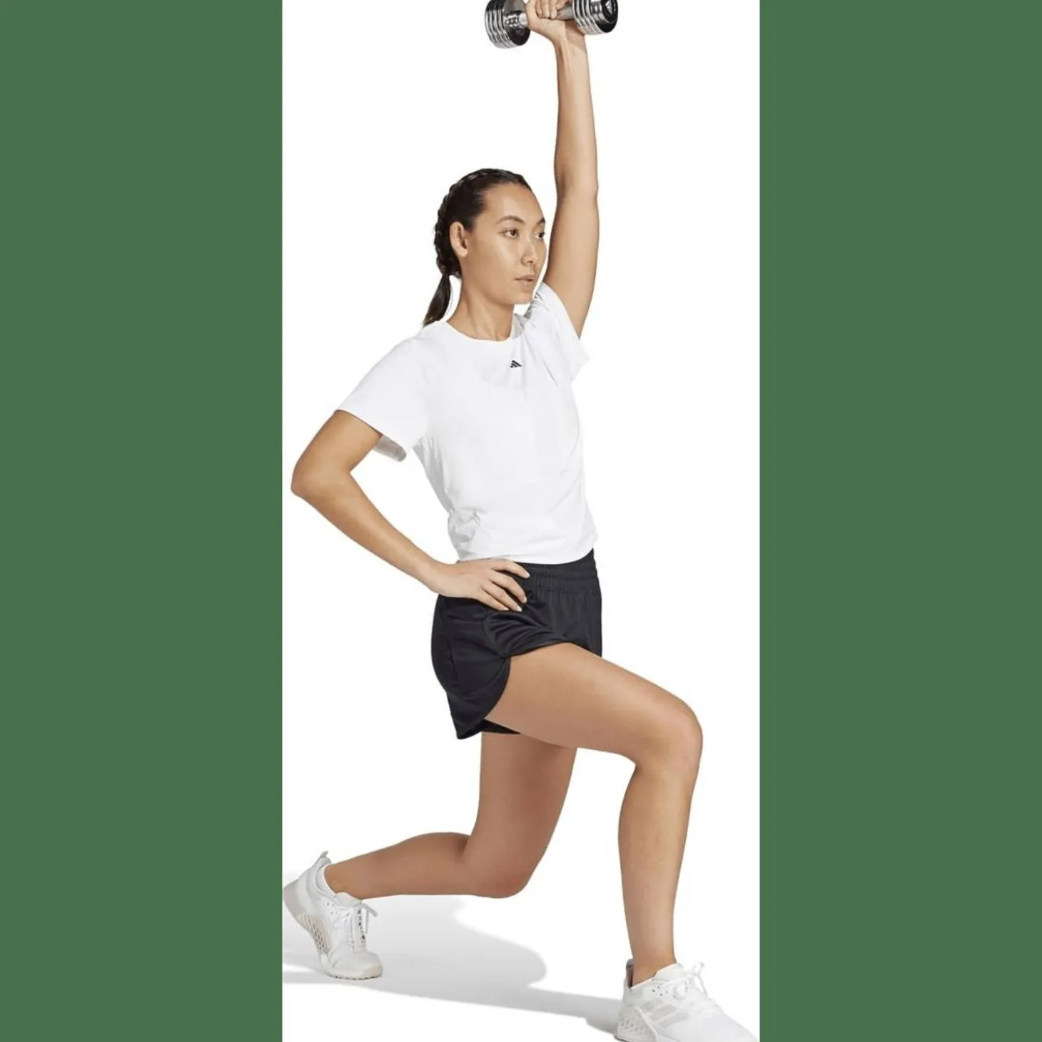 Pacer Essentials Knit High-Rise Shorts 3inch Damen Shorts