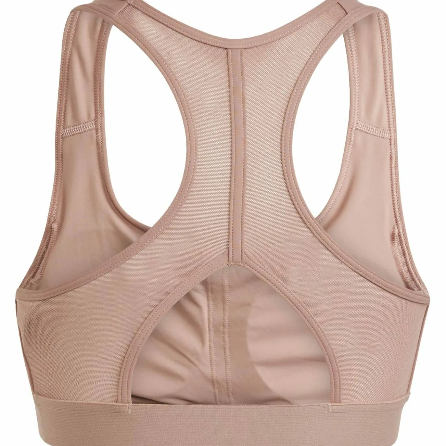 Powerreact Train Medium-Support 3-Streifen Sport-BH Damen Sport-BH