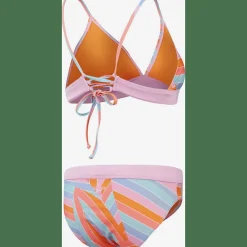 Printed Banded Triangle Damen Schwimmanzug