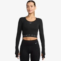 Pro Dri-Fit Cropped Damen T-Shirt