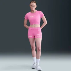 Pro Dri-Fit Cropped Graphic Damen T-Shirt