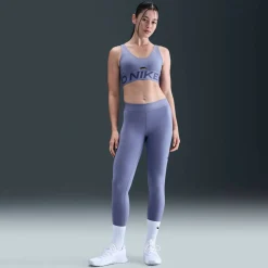 Pro Indy Plunge Medium-Support Padded Damen T-Shirt