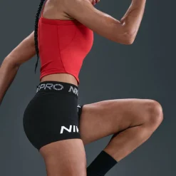 Pro Mid-Rise 3" Biker Damen Tights