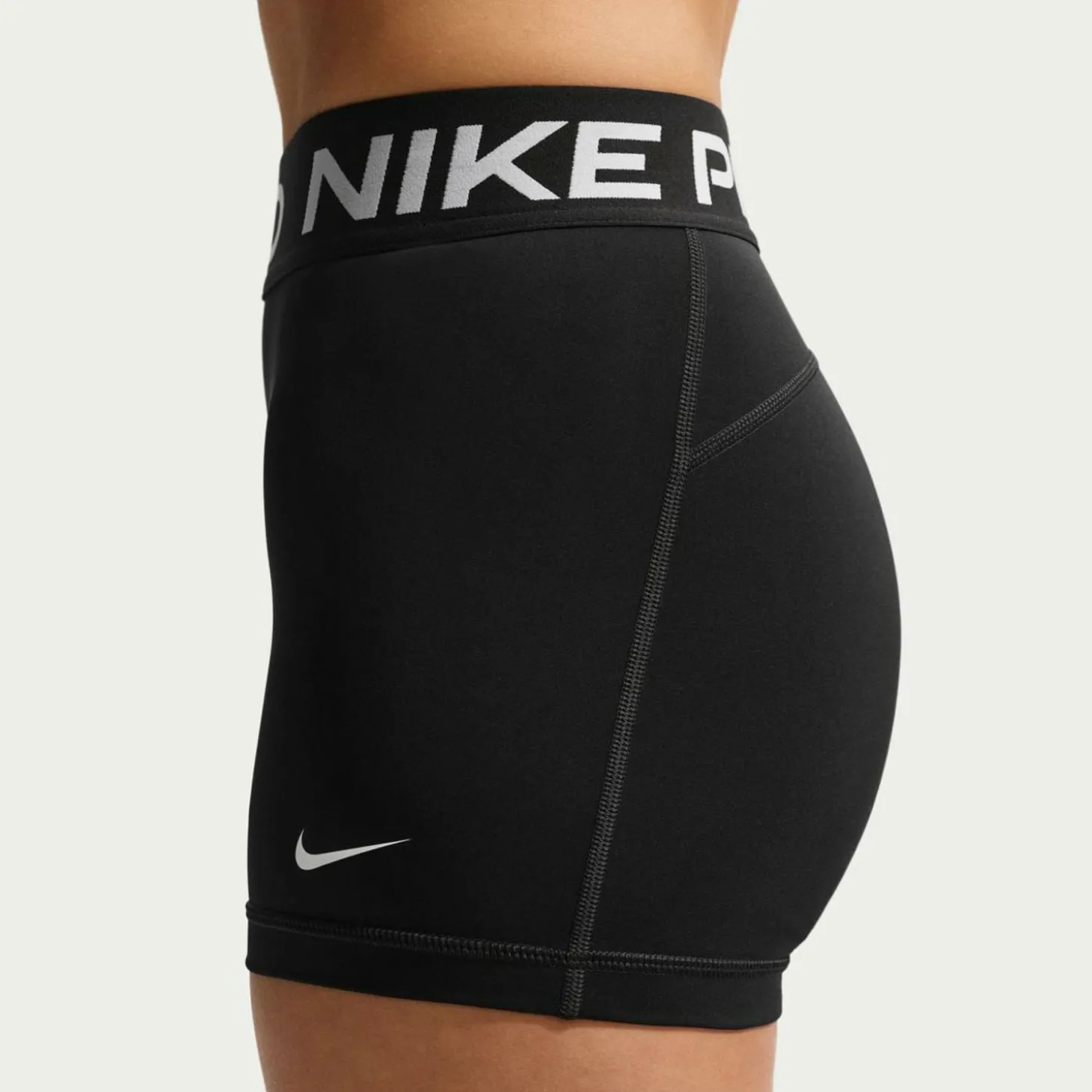 Pro Mid-Rise 3" Biker Damen Tights