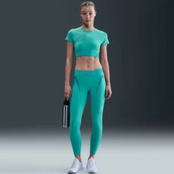 Pro Mid-Rise 7/8 Graphic Damen Tights