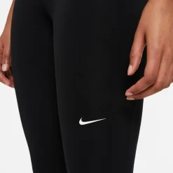 Pro Mid-Rise Mesh-Paneled Damen Tights