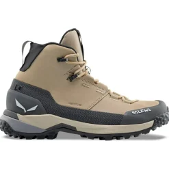 Puez Leather Mid Powertex weit Damen Trekking-Halbschuhe