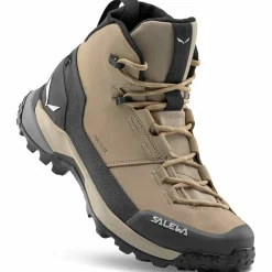 Puez Leather Mid Powertex weit Damen Trekking-Halbschuhe