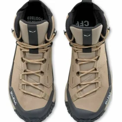 Puez Leather Mid Powertex weit Damen Trekking-Halbschuhe