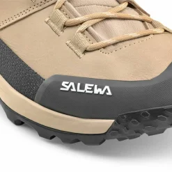 Puez Leather Mid Powertex weit Damen Trekking-Halbschuhe