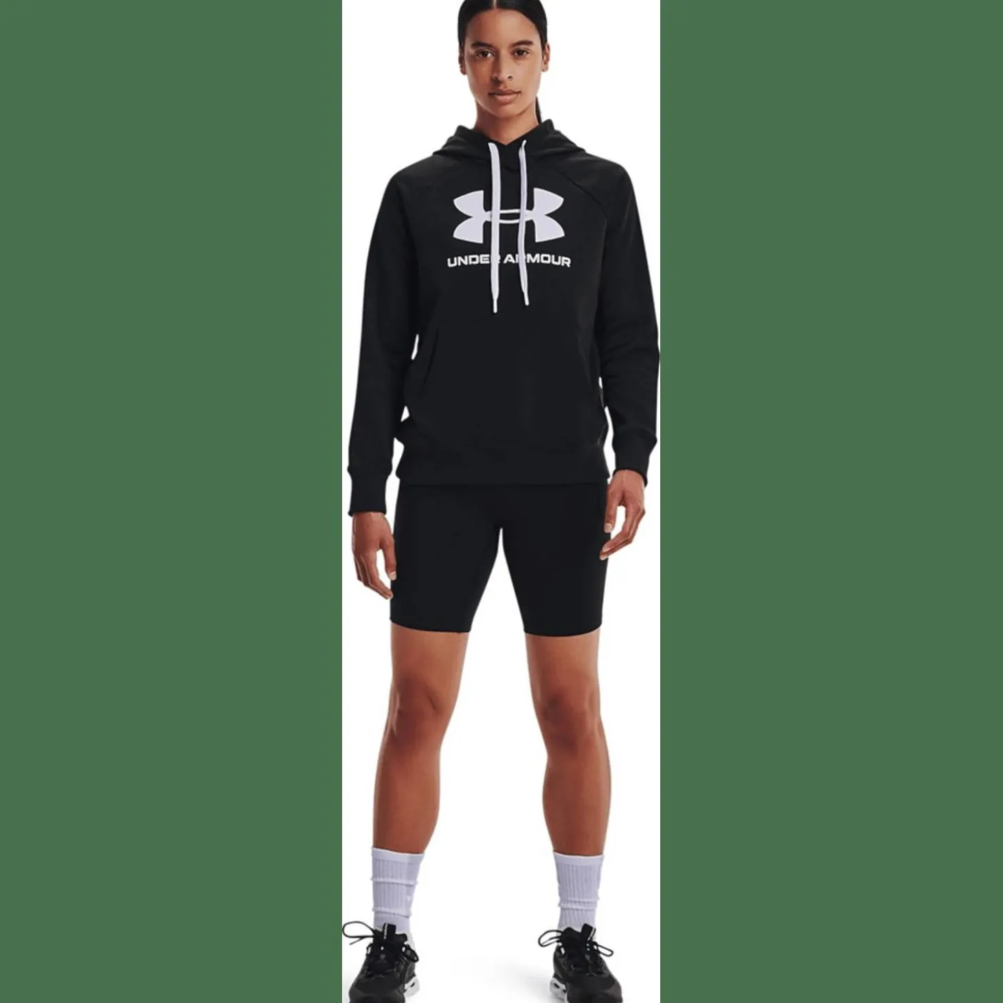 Rival Fleece Logo Damen Kapuzensweater
