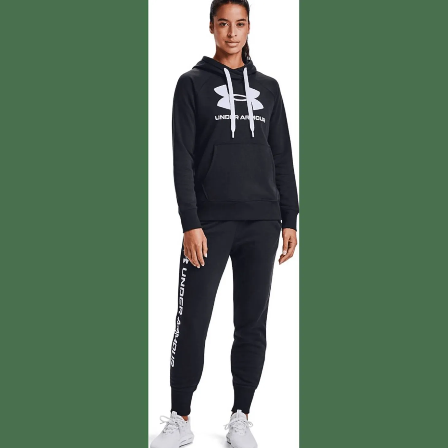 Rival Fleece Logo Damen Kapuzensweater