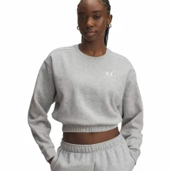 Rival Fleece Piped Crew Damen Sweatshirt
