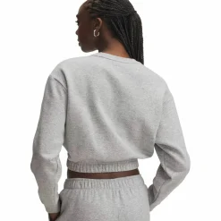 Rival Fleece Piped Crew Damen Sweatshirt