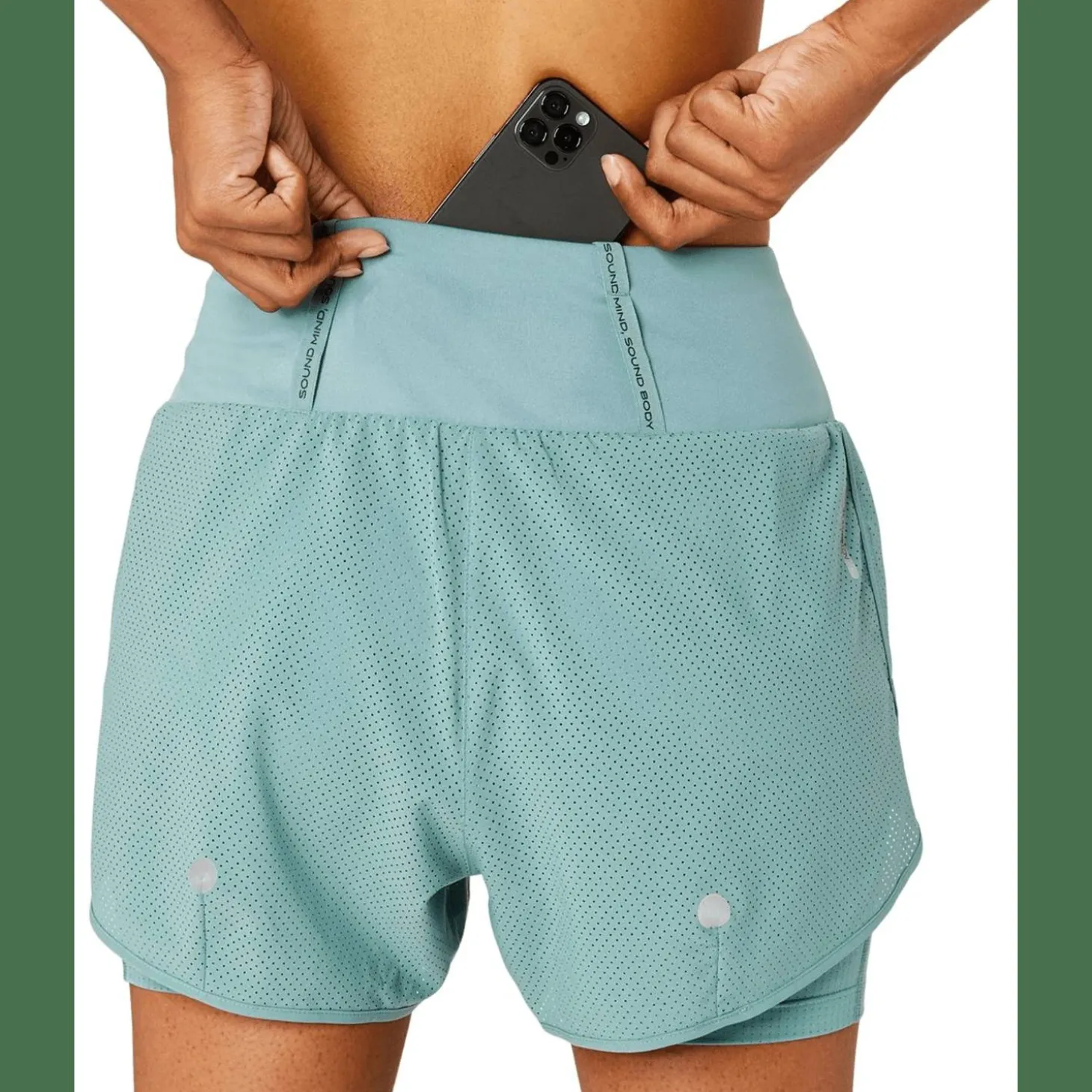 Road 2-N-1 3.5In Damen Shorts