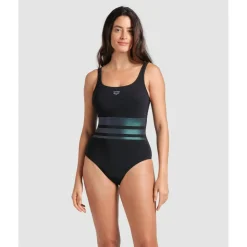 Rosa Wing Back Damen Badeanzug