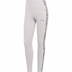 Seasonal Essentials Leopard Print with 3-Stripes Damen Tights