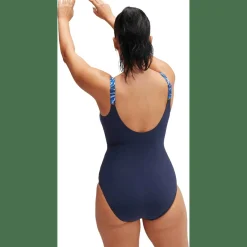 Shaping LunaLustre Printed Damen Schwimmanzug