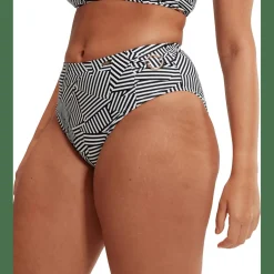 Shaping Printed High Waisted Brief Damen Bikinihose