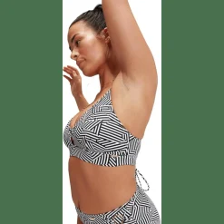 Shaping Printed Triangle Damen Bikini-Oberteil