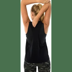 Sheer Mesh Tank Damen Top
