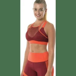 Sheer Stripe Bra Damen Bustier