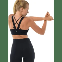 Sheer Stripe Bra Damen Bustier