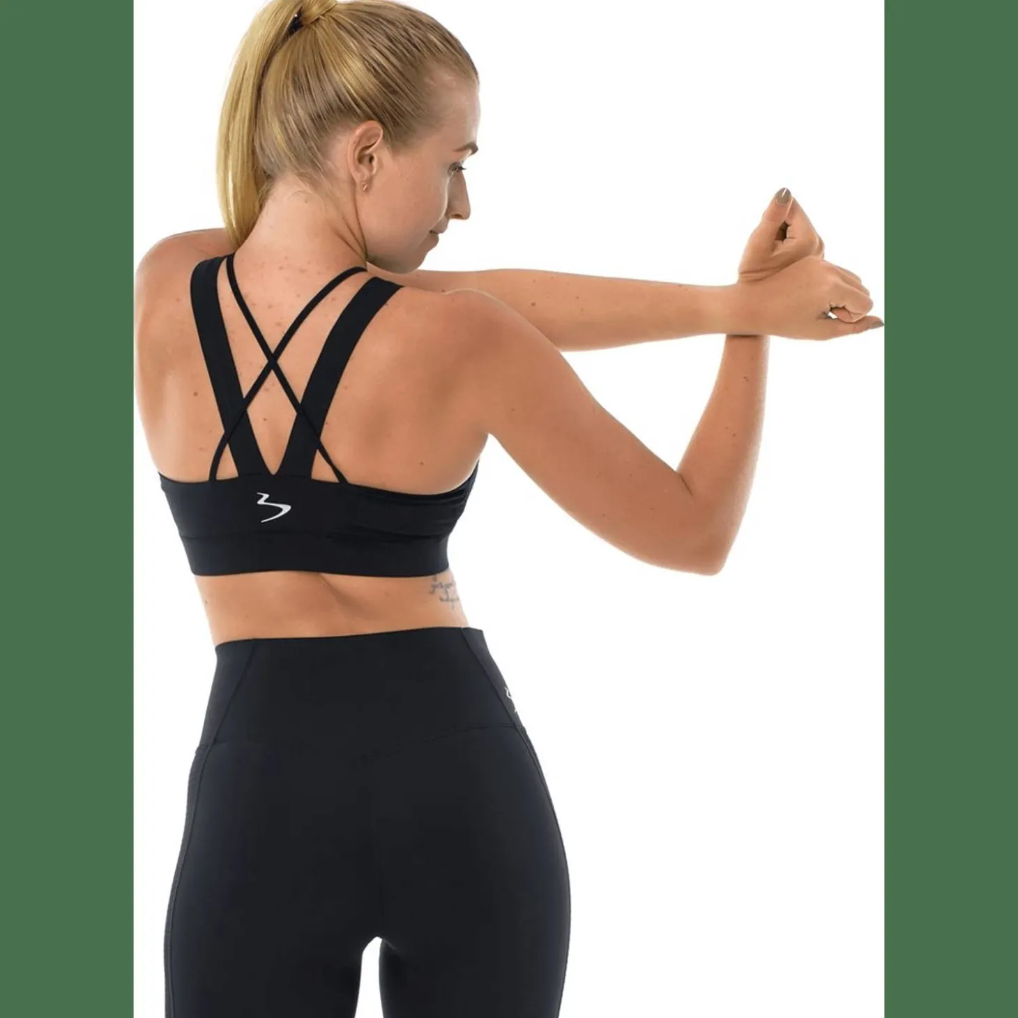 Sheer Stripe Bra Damen Bustier