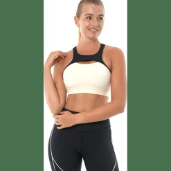 Shimmer High Neck Bra Damen Bustier
