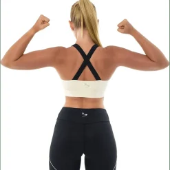 Shimmer High Neck Bra Damen Bustier