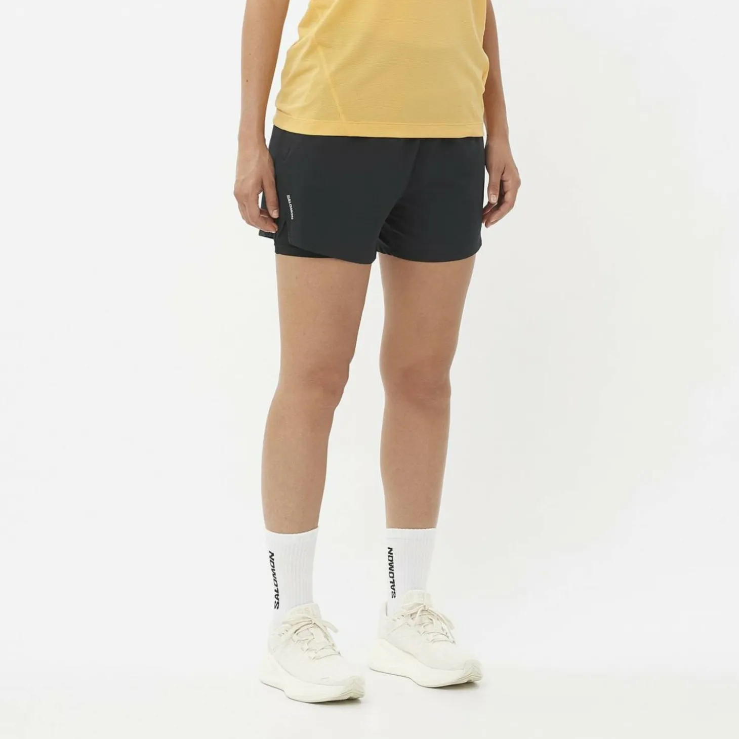 SHKout Core 2In1 4" Damen Shorts