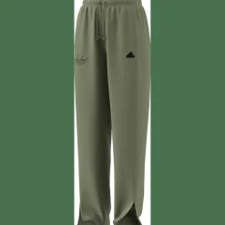 Signature Graphic Embroidery French Terry Straight LEG Pant Damen Hose