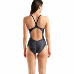 Snakeskin Lightdrop Back Damen Schwimmanzug