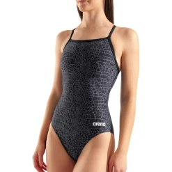 Snakeskin Lightdrop Back Damen Schwimmanzug