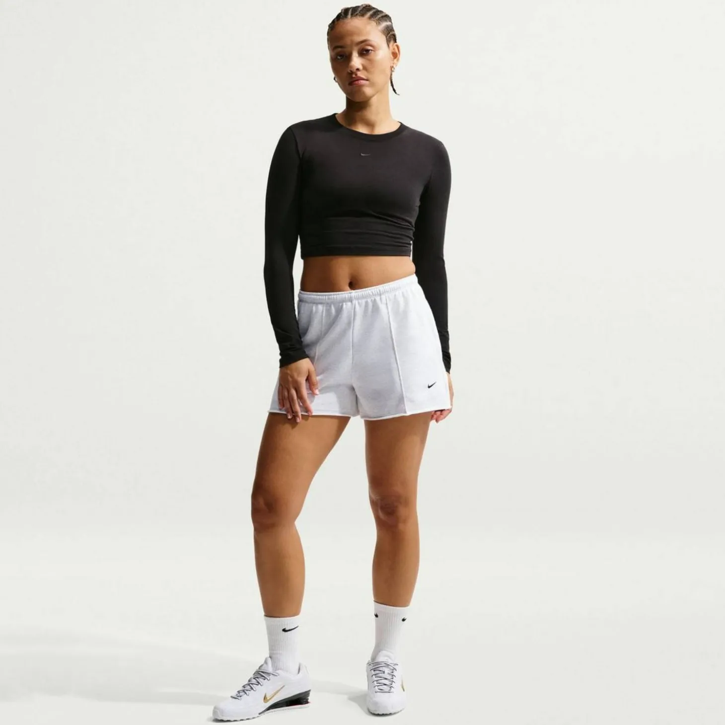 Sportswear Chill Terry Mid-Rise French Terry Damen Shorts