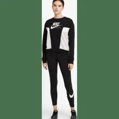 Sportswear Essential Mid-Rise Swoosh Damen Tights