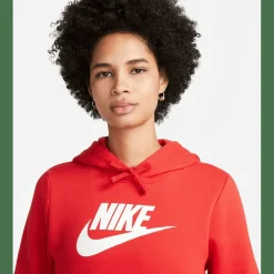 Sportswear Logo Damen Kapuzensweater
