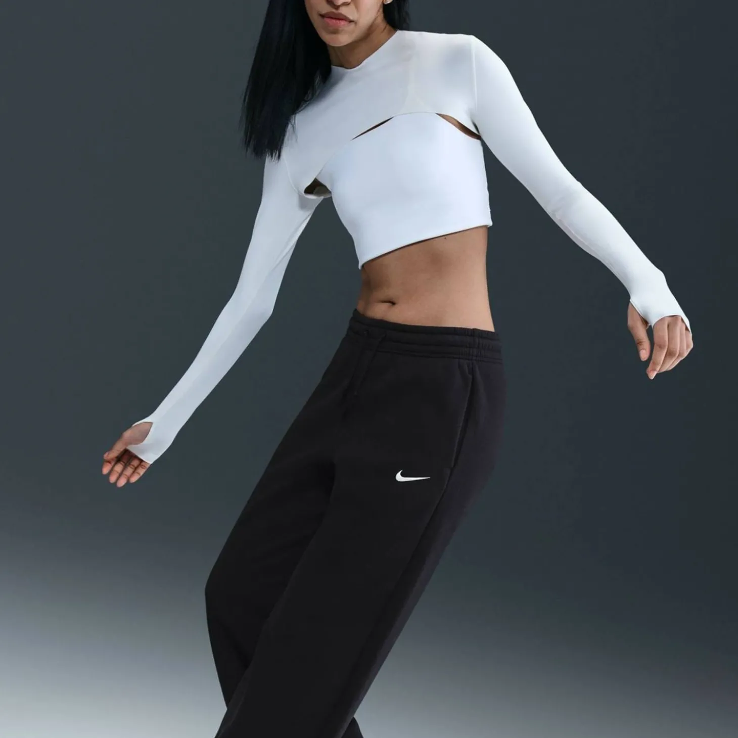 Sportswear Phoenix High-Waisted Wide-Leg Damen Jogginghose
